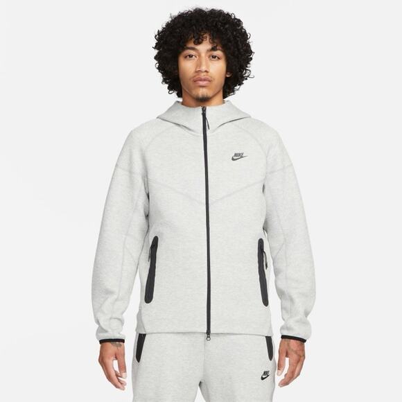 NEW Nike Sportswear Tech Fleece Windrunner Med Gray FB7921-063 Men’s Size Multi